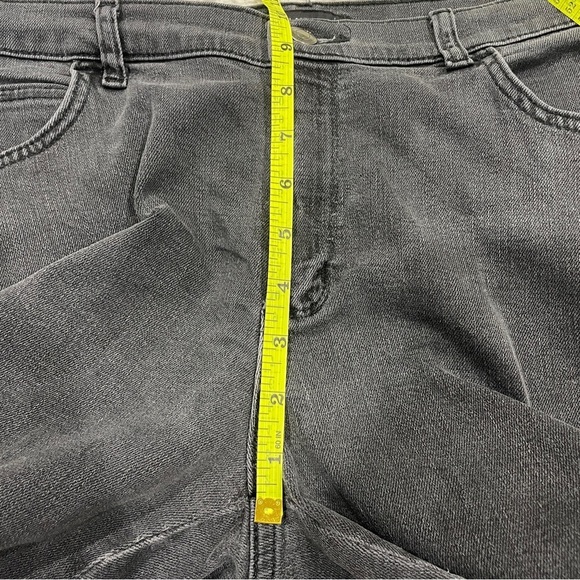 Lee Black Relaxed Fit Straight Leg Jeans - 10 Long - Picture 10 of 11